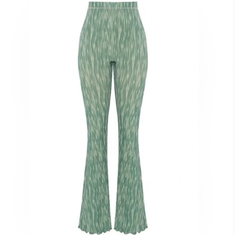 House of CB Eleanor Ivy Print Mesh Pants